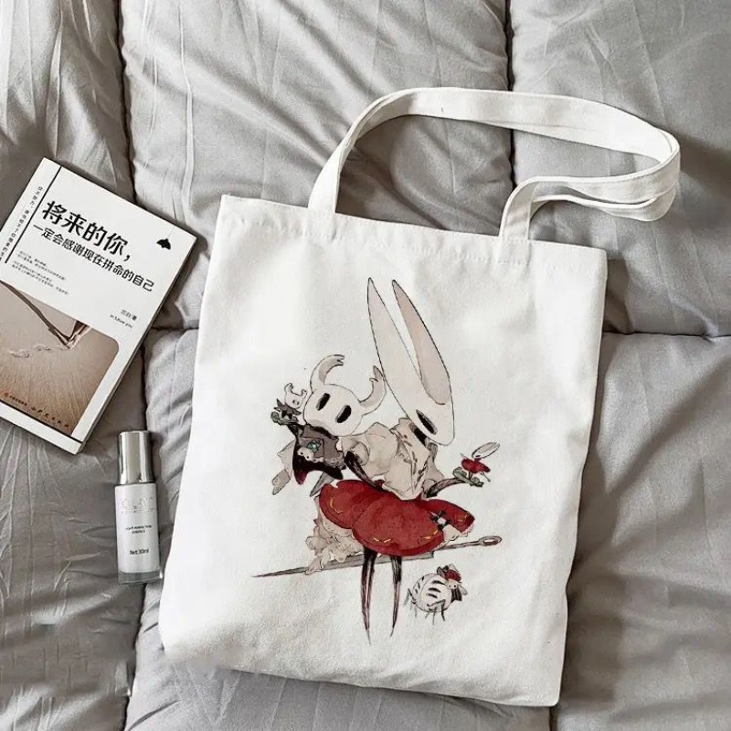 Canvas Tote Bag - Сумка-шоппер из холста с принтом из