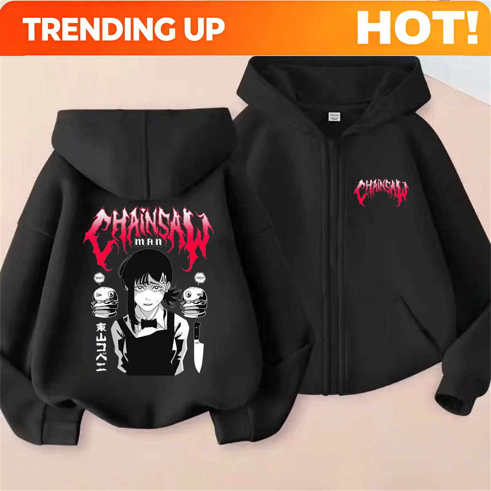 Women'S Fashion Zip Hoodie - Худи на молнии с графическим принтом