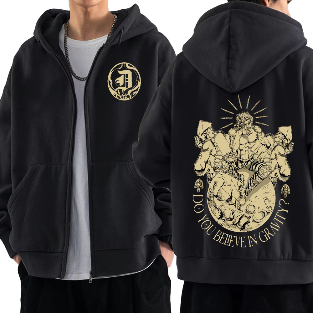 Women'S Fashion Zip Hoodie - Аниме Jojo Bizarre Adventure толстовки на