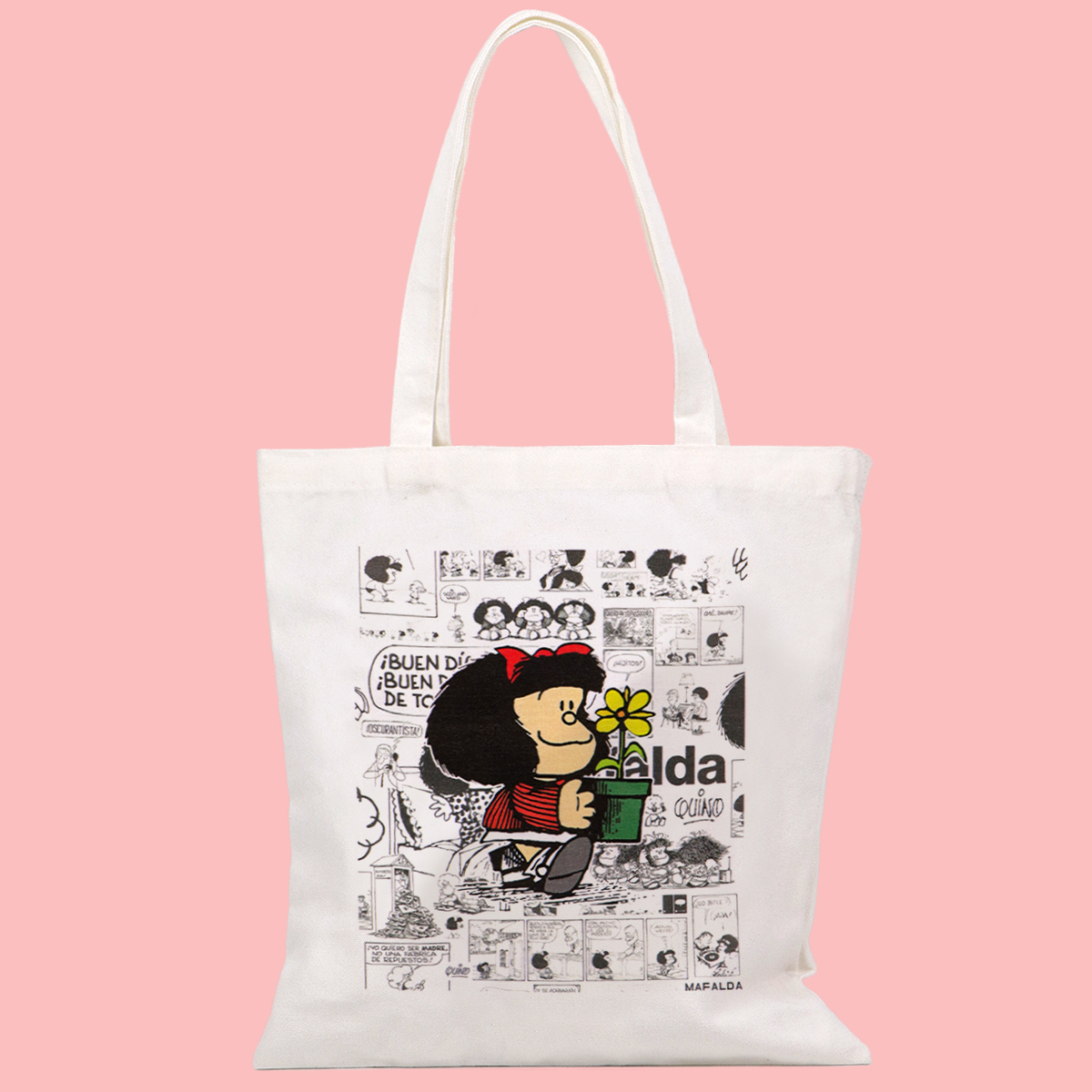 Canvas Tote Bag - Модная холщовая сумка-тоут для женщин с