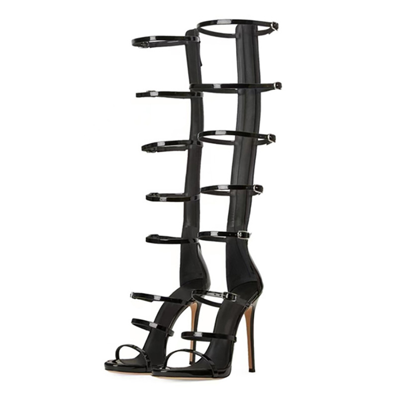 Women'S Fashion Leather Boots - Летние женские ботинки-сапоги 2026: Новые, сексуальные,