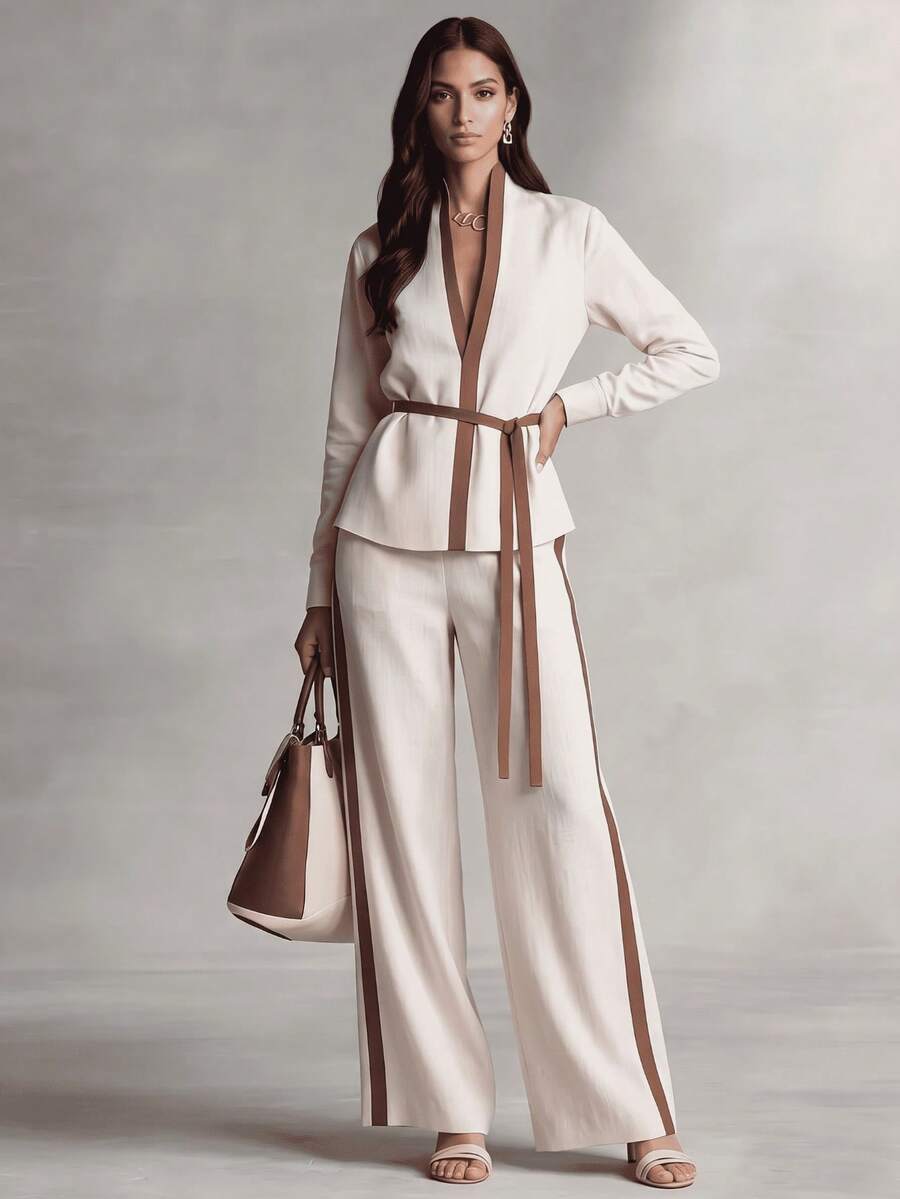 Женский элегантный топ XTOCEAN – обзор и цена Wide Leg Palazzo Pants