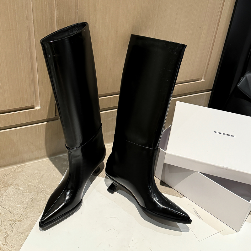 QUTAA Fashion News Женские сап – обзор и цена Women'S Fashion Leather Boots