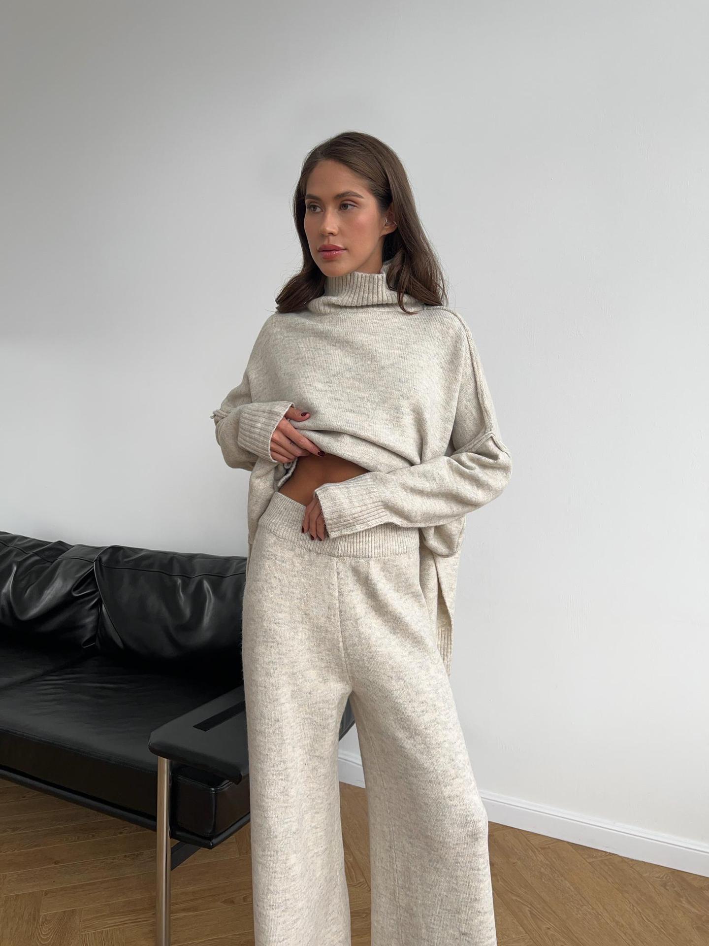 Hirsionsan Свободные мягкие эл – обзор и цена Wide Leg Palazzo Pants