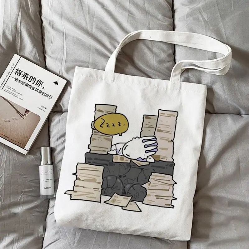 Сумка-шоппер из холста с принт – обзор и цена Canvas Tote Bag