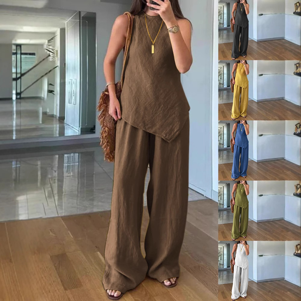 Летние женские повседневные ве – обзор и цена Wide Leg Palazzo Pants
