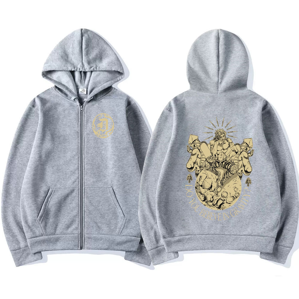 Аниме Jojo Bizarre Adventure т – обзор и цена Women'S Fashion Zip Hoodie