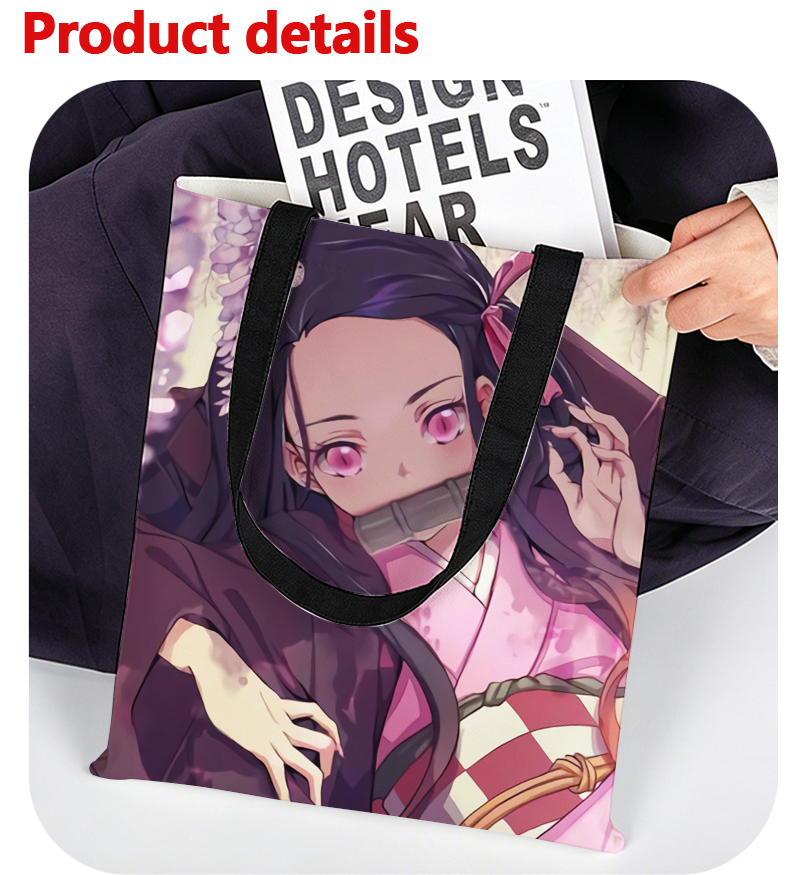 Женская сумка Demon Slayer Kam – обзор и цена Canvas Tote Bag