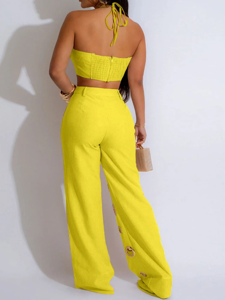 Сексуальные комплекты женских  – обзор и цена Wide Leg Palazzo Pants