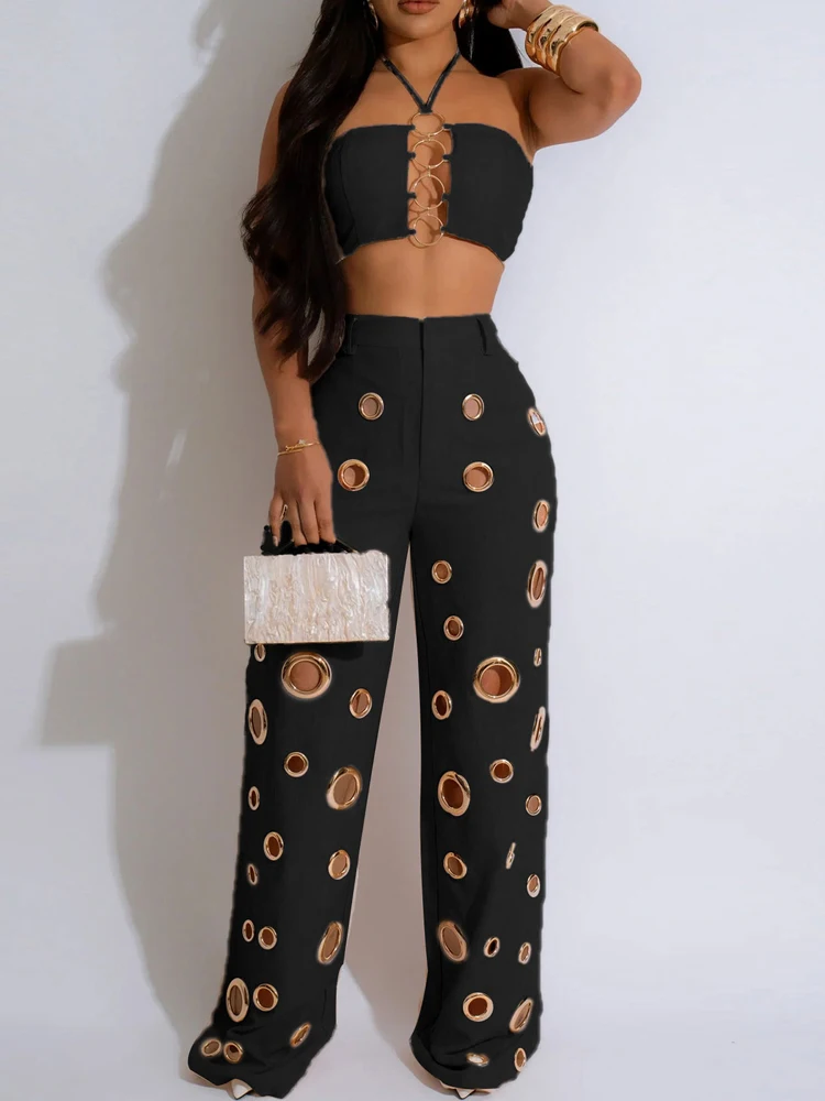 Сексуальные комплекты женских  – обзор и цена Wide Leg Palazzo Pants