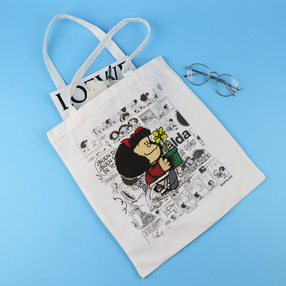 Модная холщовая сумка-тоут для – обзор и цена Canvas Tote Bag