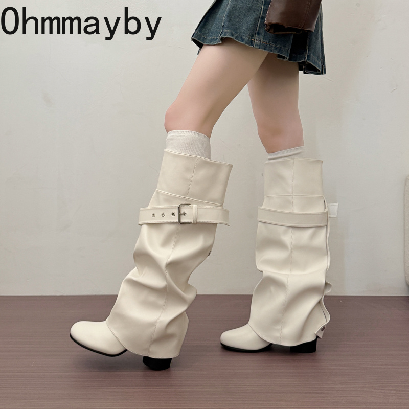 Дизайнерские женские сапоги до – обзор и цена Women'S Fashion Leather Boots
