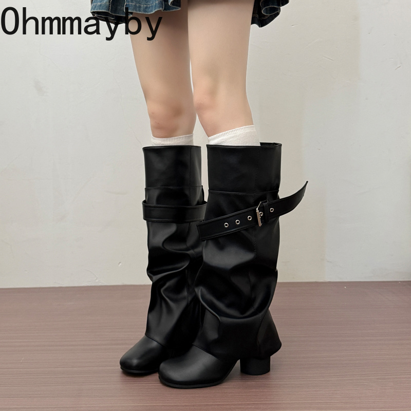 Дизайнерские женские сапоги до – обзор и цена Women'S Fashion Leather Boots