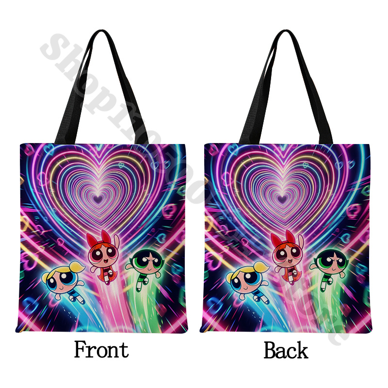 Кавайная холщовая сумка с прин – обзор и цена Canvas Tote Bag