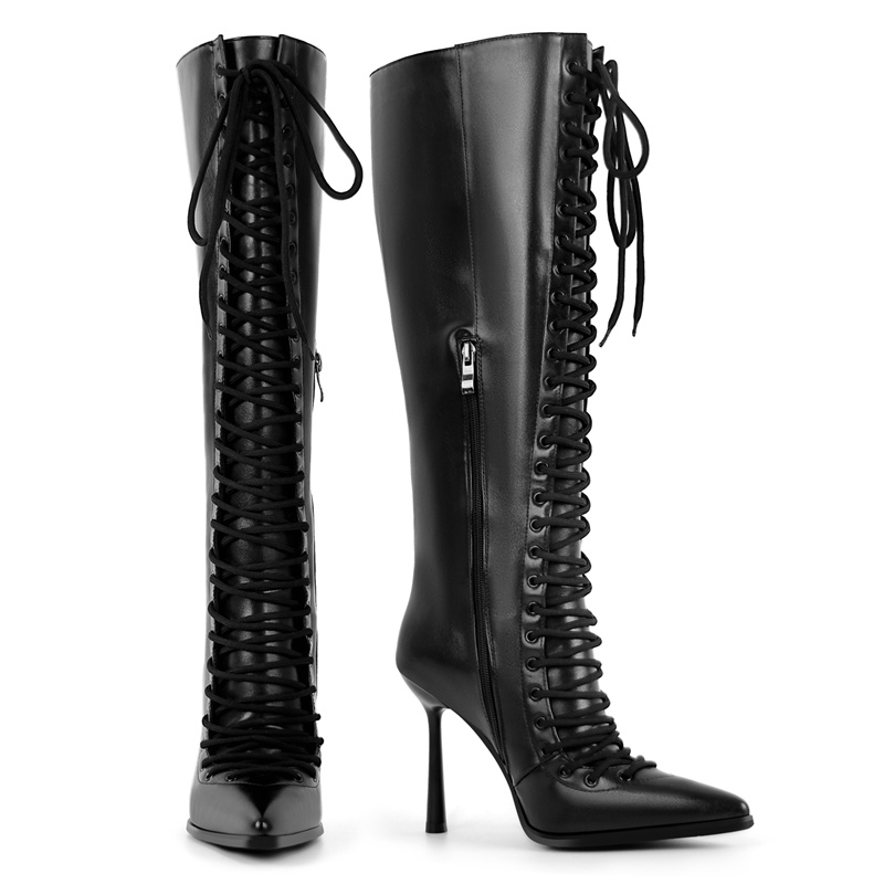 Onlymaker Сапоги до колена из  – обзор и цена Women'S Fashion Leather Boots