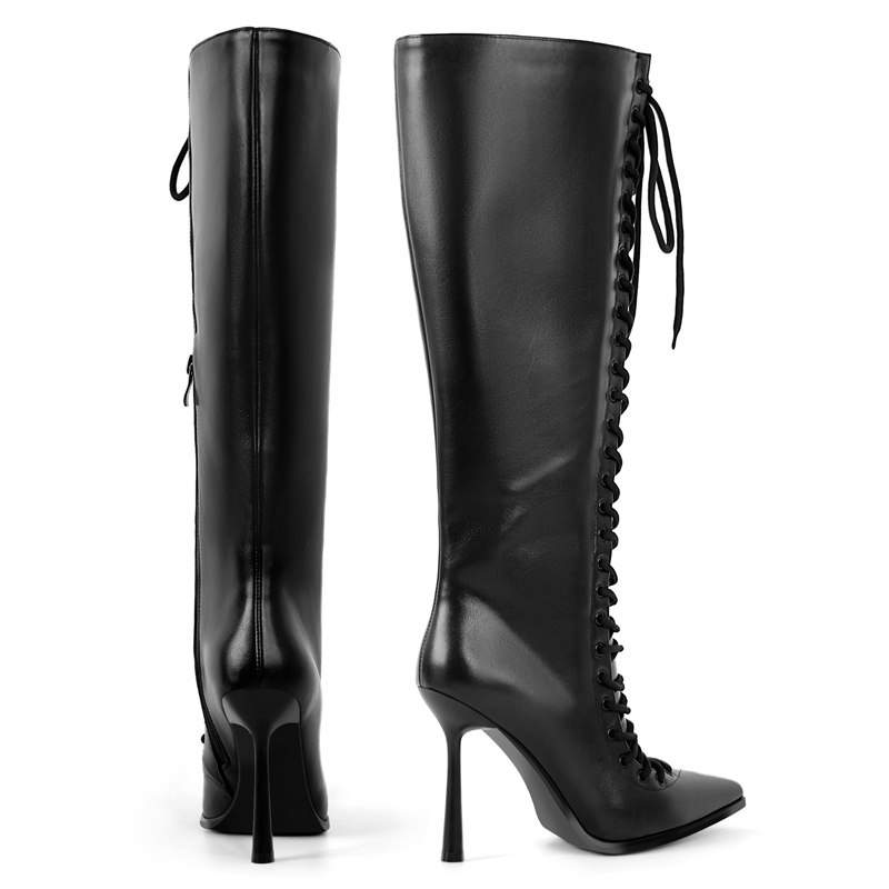 Onlymaker Сапоги до колена из  – обзор и цена Women'S Fashion Leather Boots