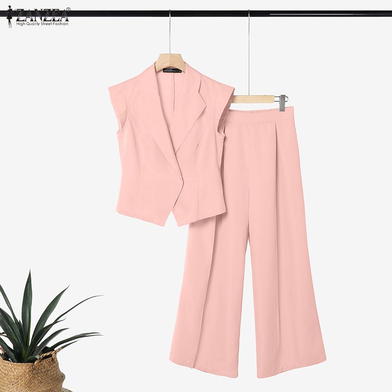 ZANZEA Летние плиссированные к – обзор и цена Wide Leg Palazzo Pants