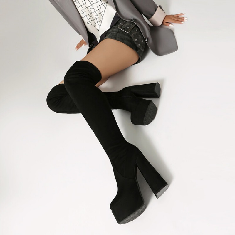Зимние ботфорты на платформе 1 – обзор и цена Women'S Fashion Magazine