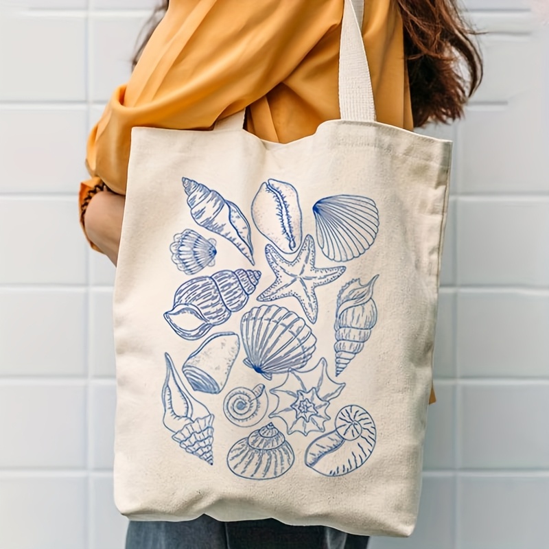 Женская холщовая сумка-тоут с  – обзор и цена Canvas Tote Bag