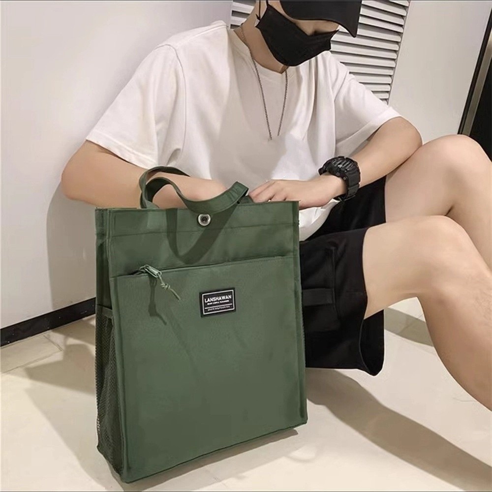 Повседневная мужская сумка-тоу – обзор и цена Canvas Tote Bag