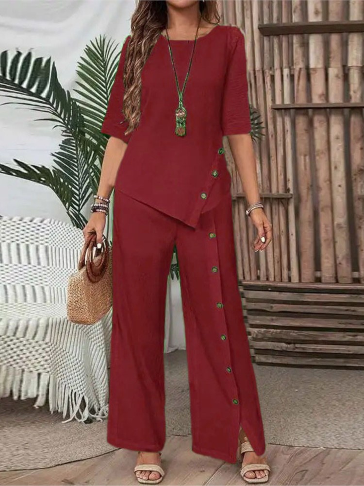 Женский модный комплект из дву – обзор и цена Wide Leg Palazzo Pants