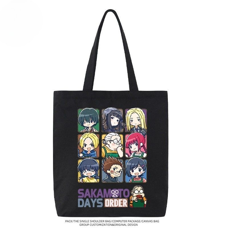 AKAMOTO DAYS Asakura Shin Двух – обзор и цена Canvas Tote Bag