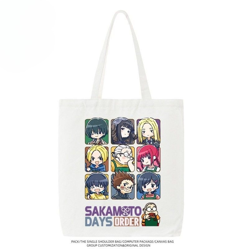 AKAMOTO DAYS Asakura Shin Двух – обзор и цена Canvas Tote Bag