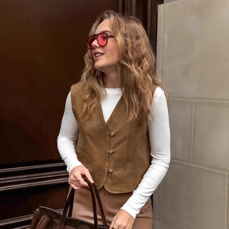 Женский уличный винтажный жиле – обзор и цена Women'S Fashion Utility Vest