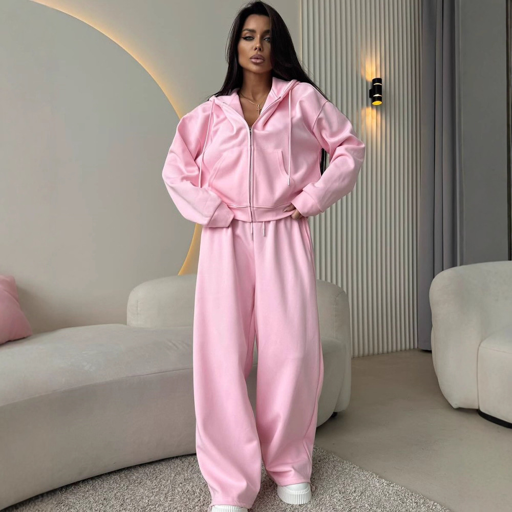 Женский комплект для отдыха из – обзор и цена Women'S Fashion Zip Hoodie